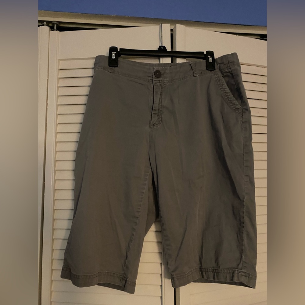 Chino Bermuda shorts.  Size 14